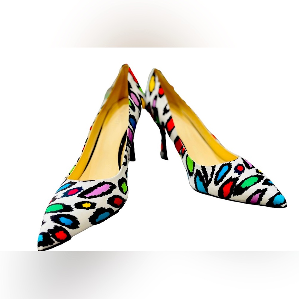 Nine West multi color heels